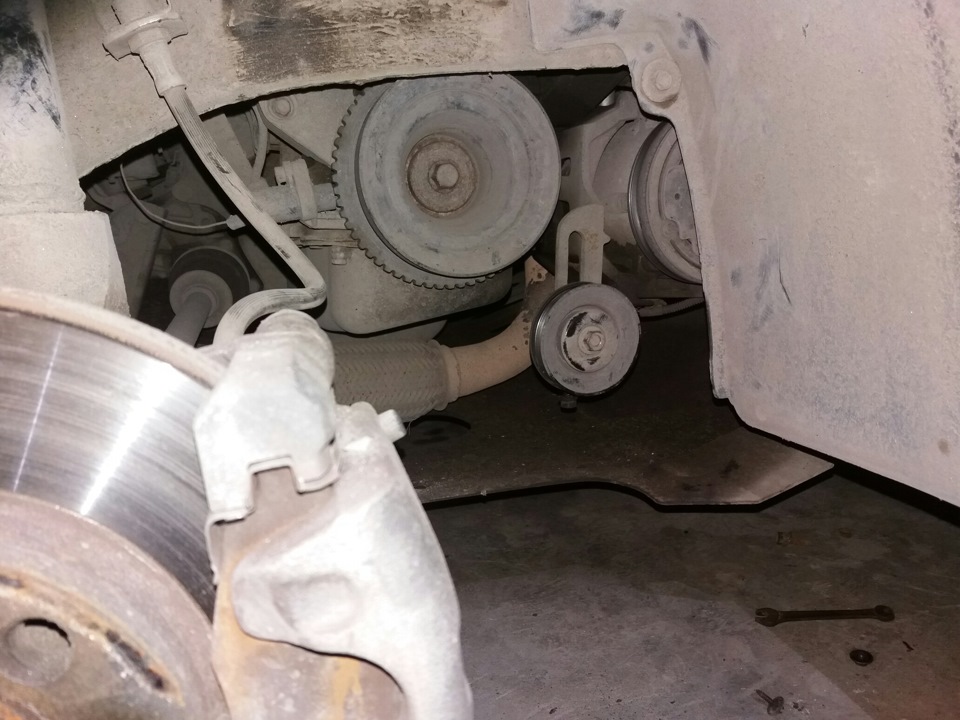 Писк ремня генератора, устранение, неудачная замена — Daewoo Lanos, 1,5 ...