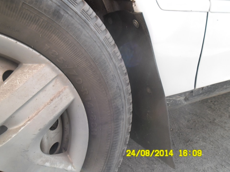 Самодельные брызговики — Toyota Vista (30), 1,8 л, 1991 года | прикол ...