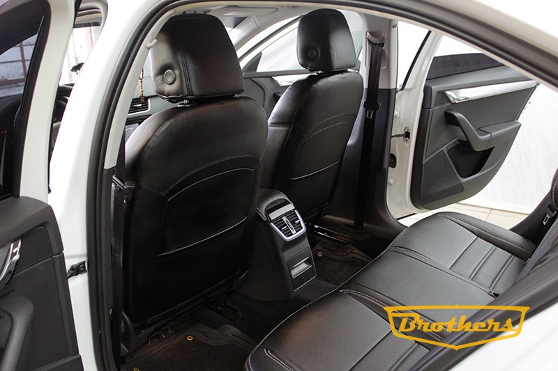 Установка авточехлов на Шкоду Октавию А7 — Brothers Tuning на DRIVE2