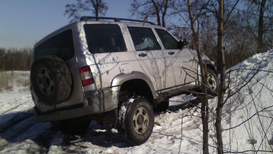 Амортизаторы от газели… — УАЗ Patriot, 2,7 л, 2006 года | своими руками ...