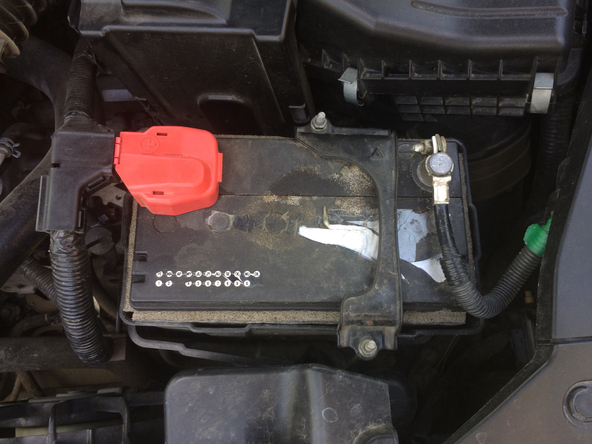 \"Зима близко\" или установка нового АКБ — Honda Accord (8G), 2,4 л, 2008 ...