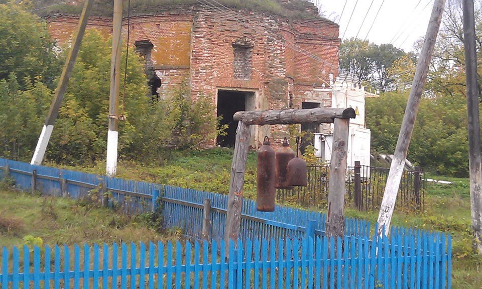 Церковь в Знаменке Курская область. Знаменка Курская область.