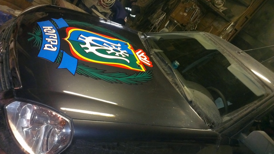 Винил — Lada Приора хэтчбек, 1,6 л, 2012 года | другое | DRIVE2