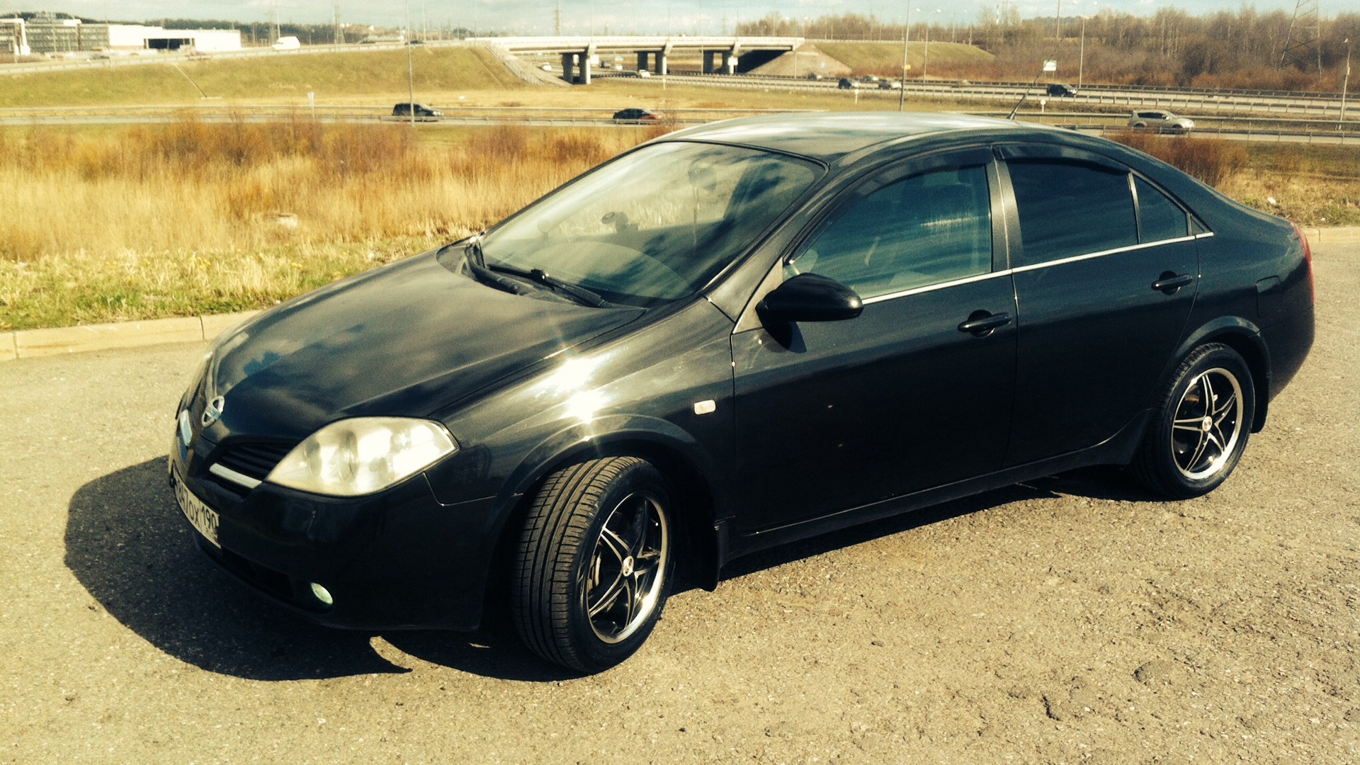 Б у примера р12 Nissan Primera (P12) 1.8 бензиновый 2004 Черный бриллиант на DRIVE2