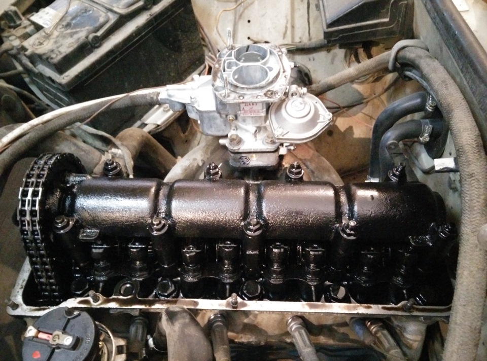 Замена карбюратора и успокоителя цепи + мелочи — Lada 2107, 1,5 л, 1985 ...