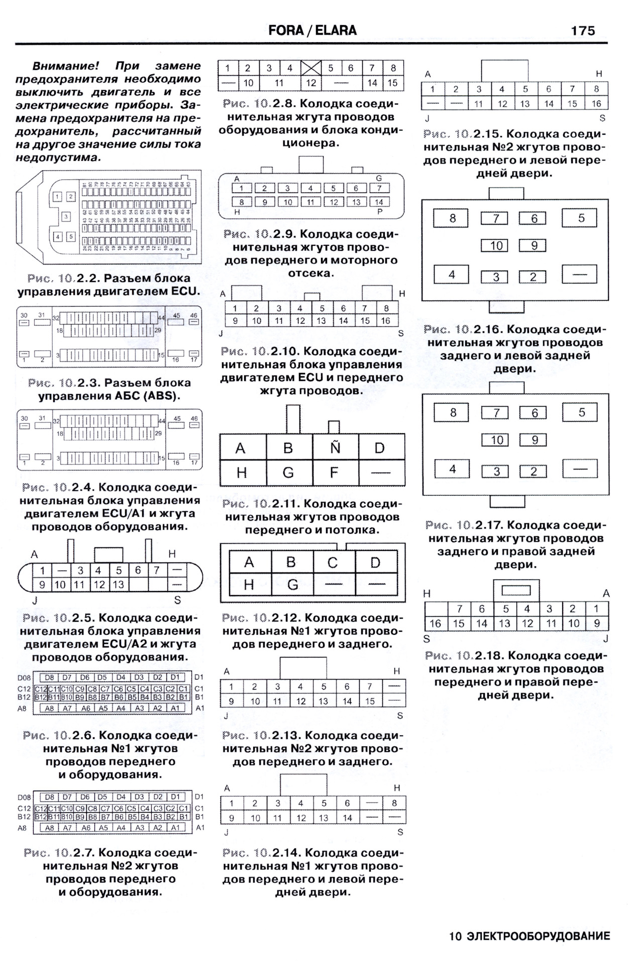Автомобиль Chery Tiggo 2005 года. МОНТАЖНЫЕ БЛОКИ