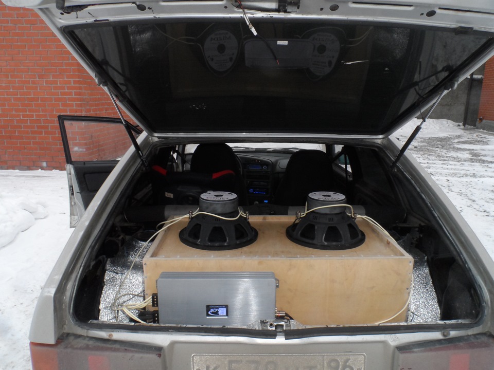 Magnum m12d4 — Lada 21093i, 1,5 л, 2002 года | автозвук | DRIVE2