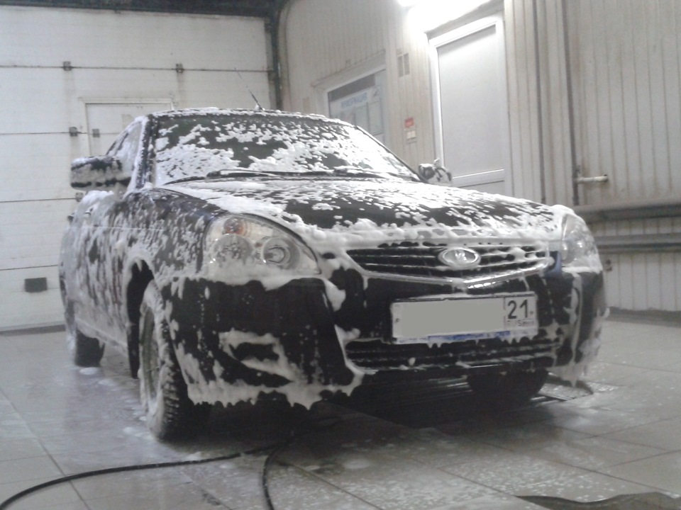 Надоел антифриз уходит! — Lada Приора хэтчбек, 1,6 л, 2012 года ...