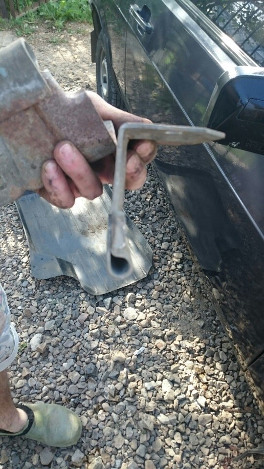 Выпрямление бампера и белые поворотники. Часть 2 — DRIVE2