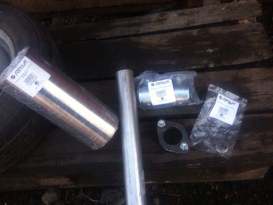 Траблы с выхлопом часть 2 — Volkswagen Golf Mk2, 1,3 л., 1991 года ...