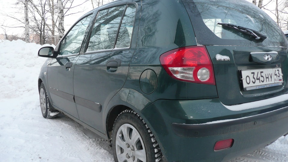 Замена стоек стабилизатора и ремня ГРМ. — Hyundai Getz, 1,3 л, 2003 ...