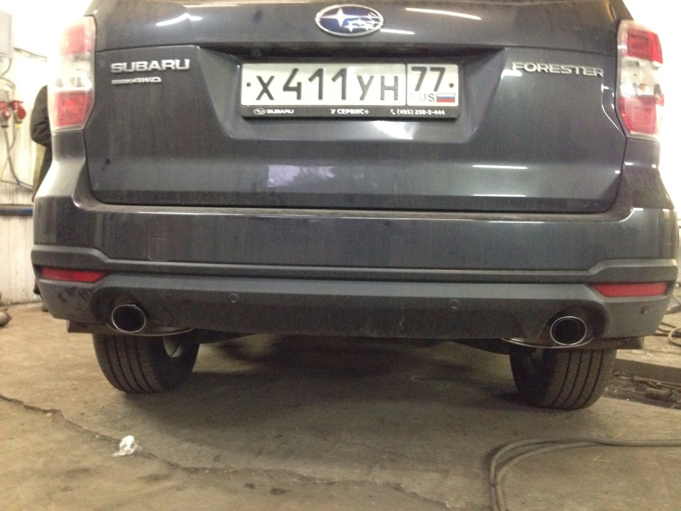 Результат. — Subaru Forester (SJ)