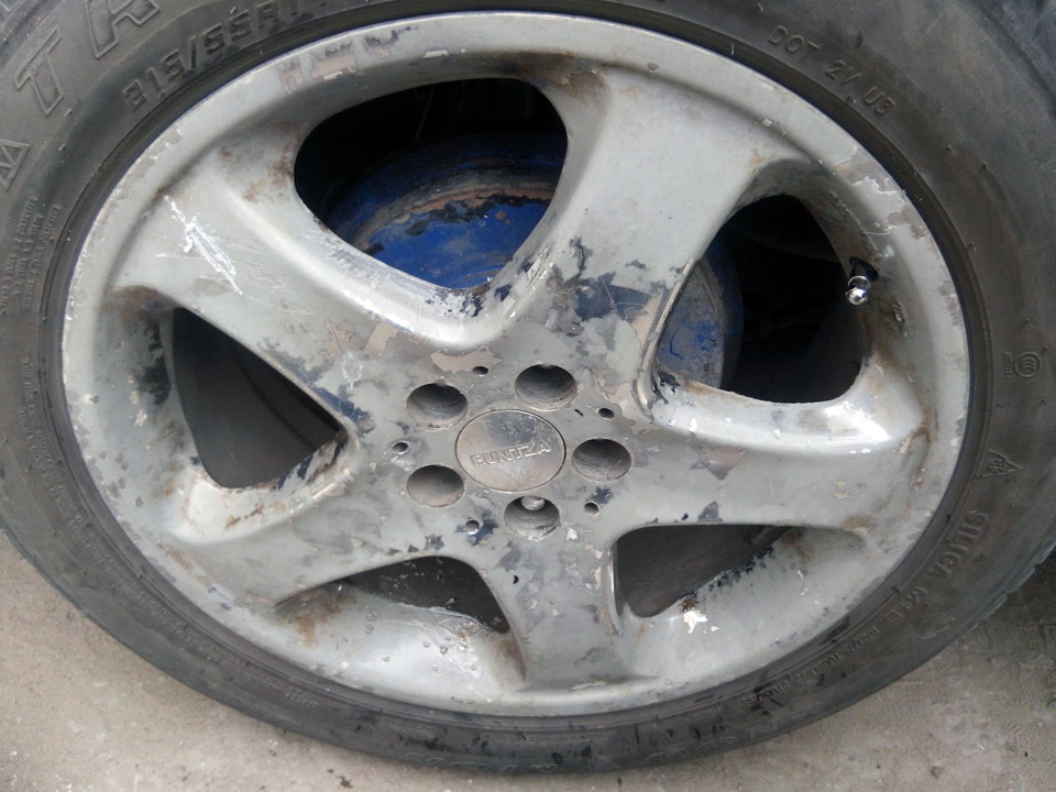 Восстановление дисков — Subaru Forester (SF), 2 л, 1998 года | колёсные ...