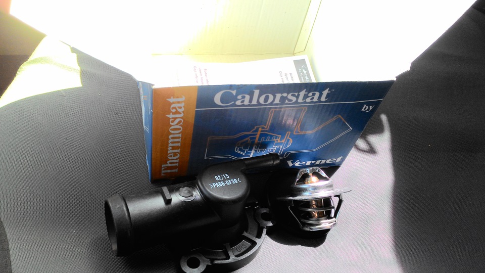 Замена прокладки в термостате — Skoda Fabia Combi Mk1, 1,4 л, 2003 года ...