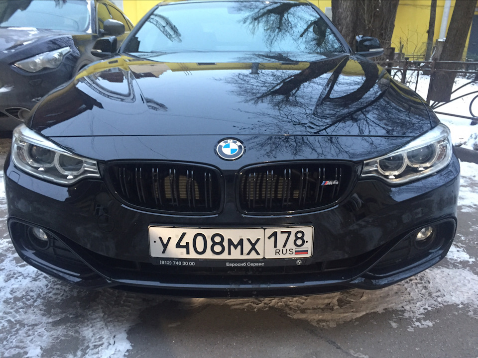 Ноздри от М4 — BMW 4 series (F32), 2 л, 2016 года | стайлинг | DRIVE2