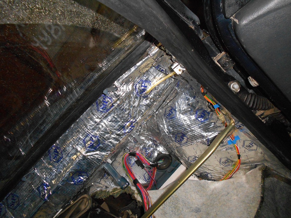 Салон # 2 шумоизоляция под панелью и крышку багажника ! — Lada 2114, 1 ...