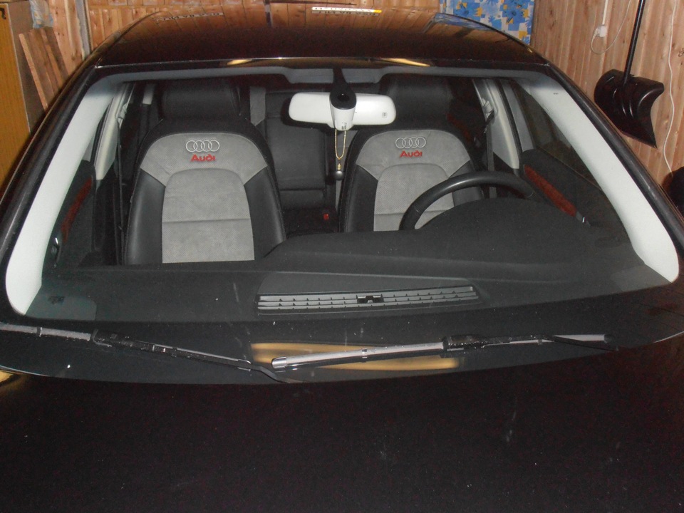 Замена лобового стекла — Audi A4 (B8), 1,8 л, 2008 года | запчасти | DRIVE2