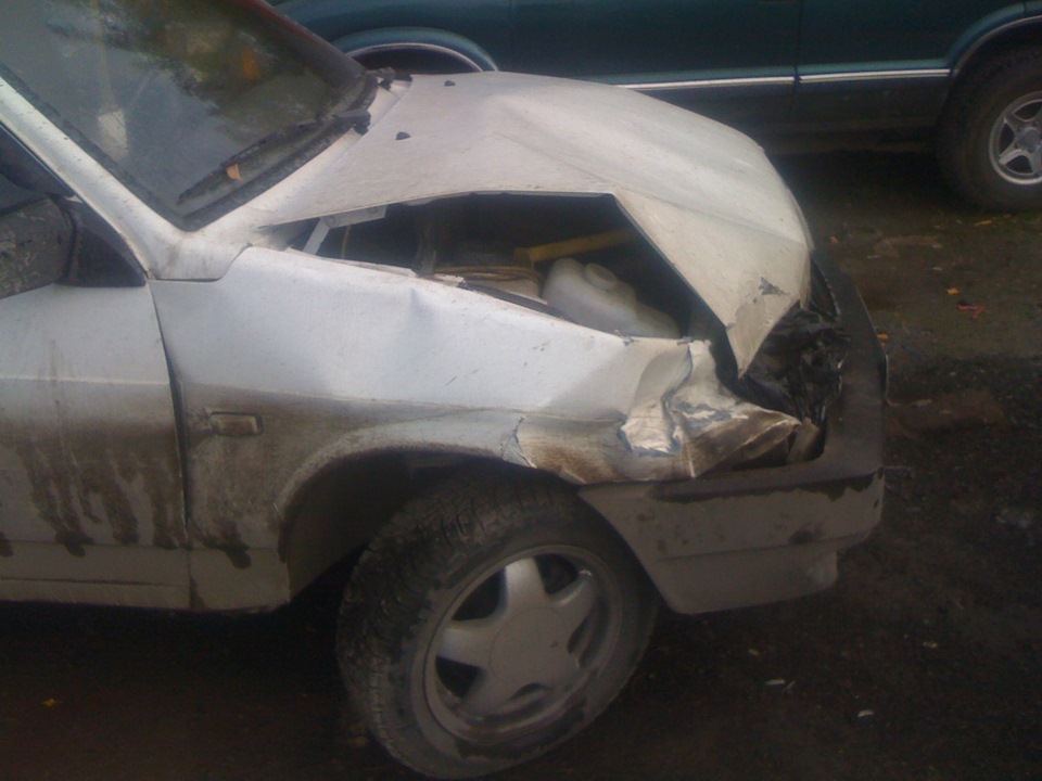 И уазики подрезают! — Lada 21083, 1,6 л, 1997 года | ДТП | DRIVE2