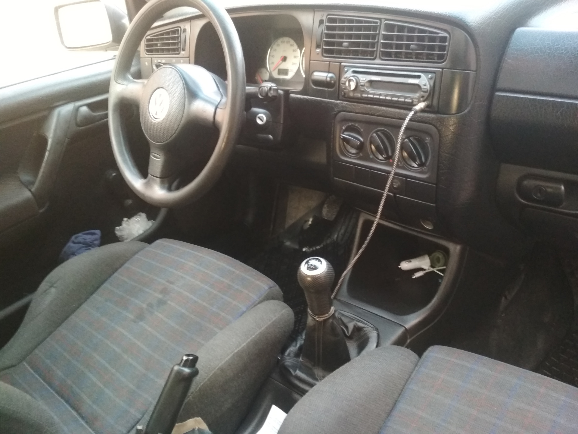 Ручка КПП Гольф 4 стайл — Volkswagen Golf Variant (Mk3), 1,9 л, 1994 ...