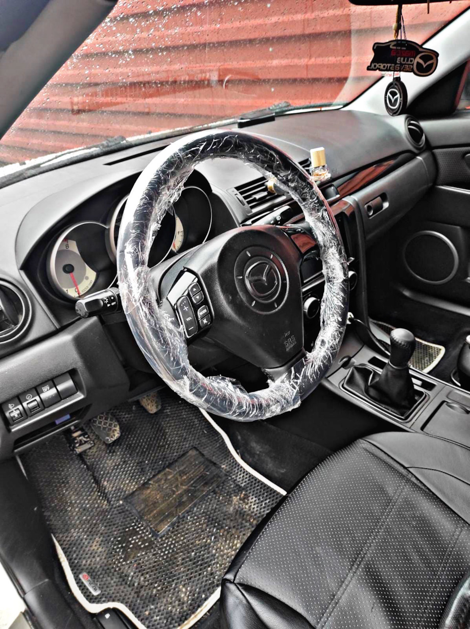 Перетяжка руля или эстетическое удовольствие для моих глаз — Mazda 3 ...