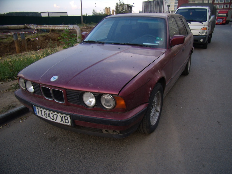 Отгадка к загадке — BMW 5 series Touring (E34), 2,5 л, 1993 года ...