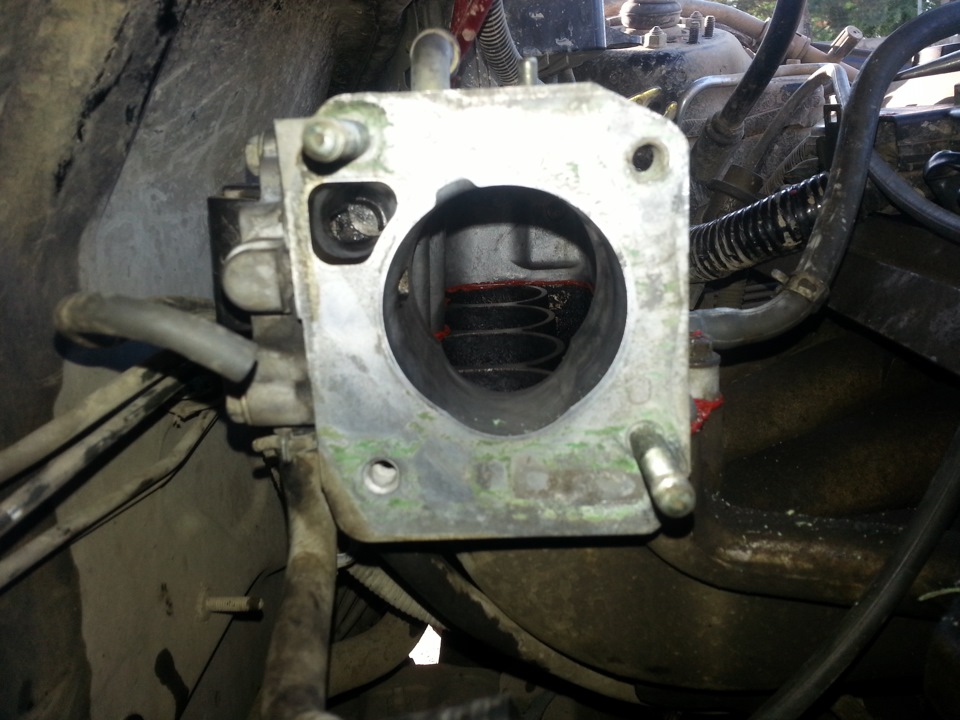 Решил почистить дросель и впускной коллектор. — Honda Accord Wagon (6G ...