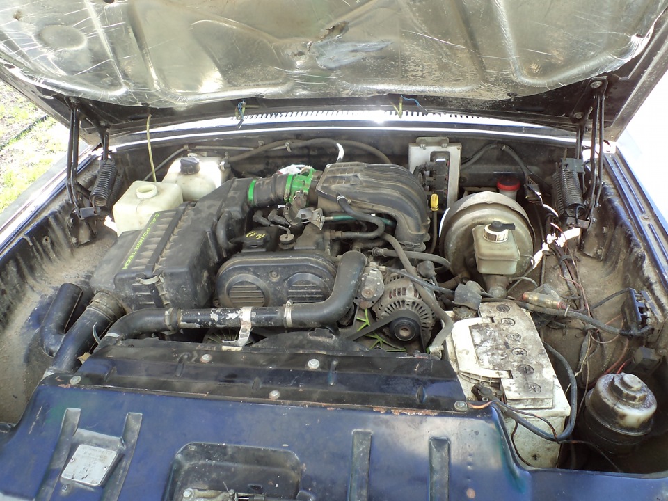 Помыл двигатель. — ГАЗ 31105, 2,5 л., 2007 года | просто так | DRIVE2