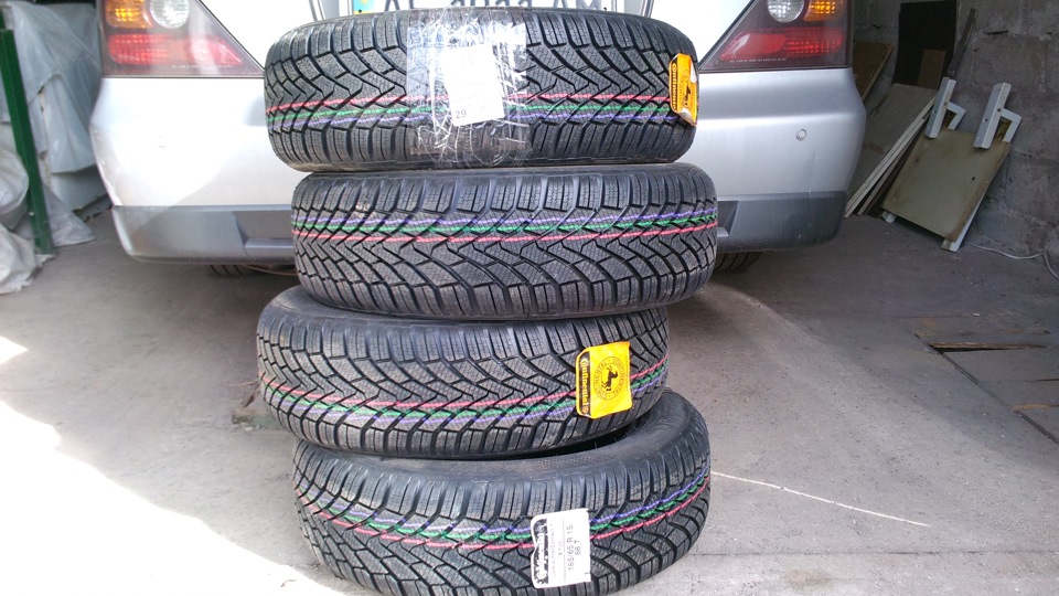 зимние шины — Hyundai Accent (4G), 1,4 л, 2013 года | шины | DRIVE2