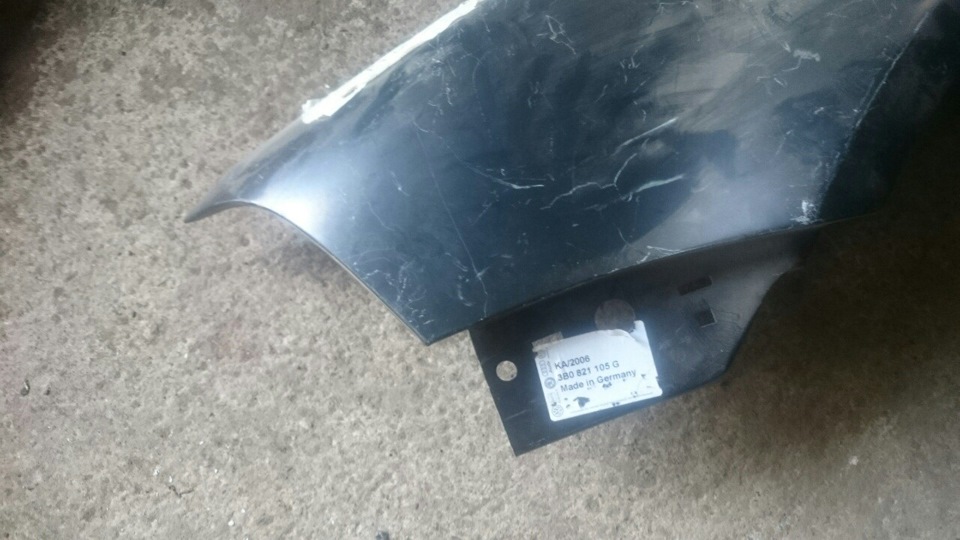 переднее крыло — Volkswagen Passat Variant (B5), 2,8 л, 2004 года ...