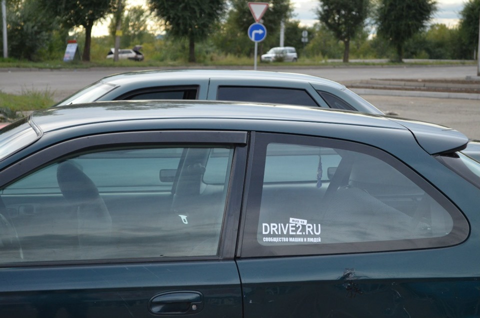 Auto fest #1 (г.Абакан) — Honda Civic Hatchback (6G), 1,5 л., 1996 года ...