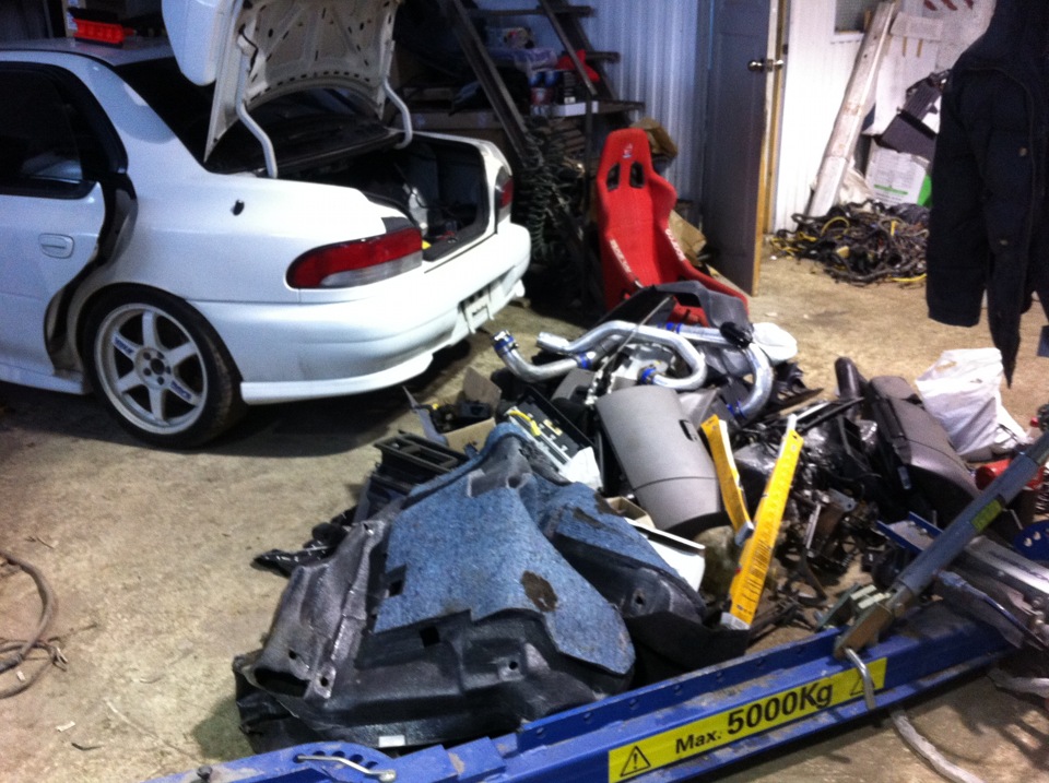 Фото в бортжурнале Subaru Impreza WRX STI (GC)