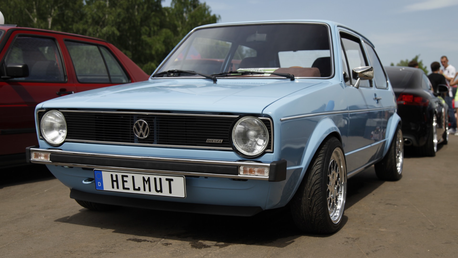 Volkswagen Golf Mk1 1.9 дизельный 1982 | Mk1- Helmut Golf на DRIVE2