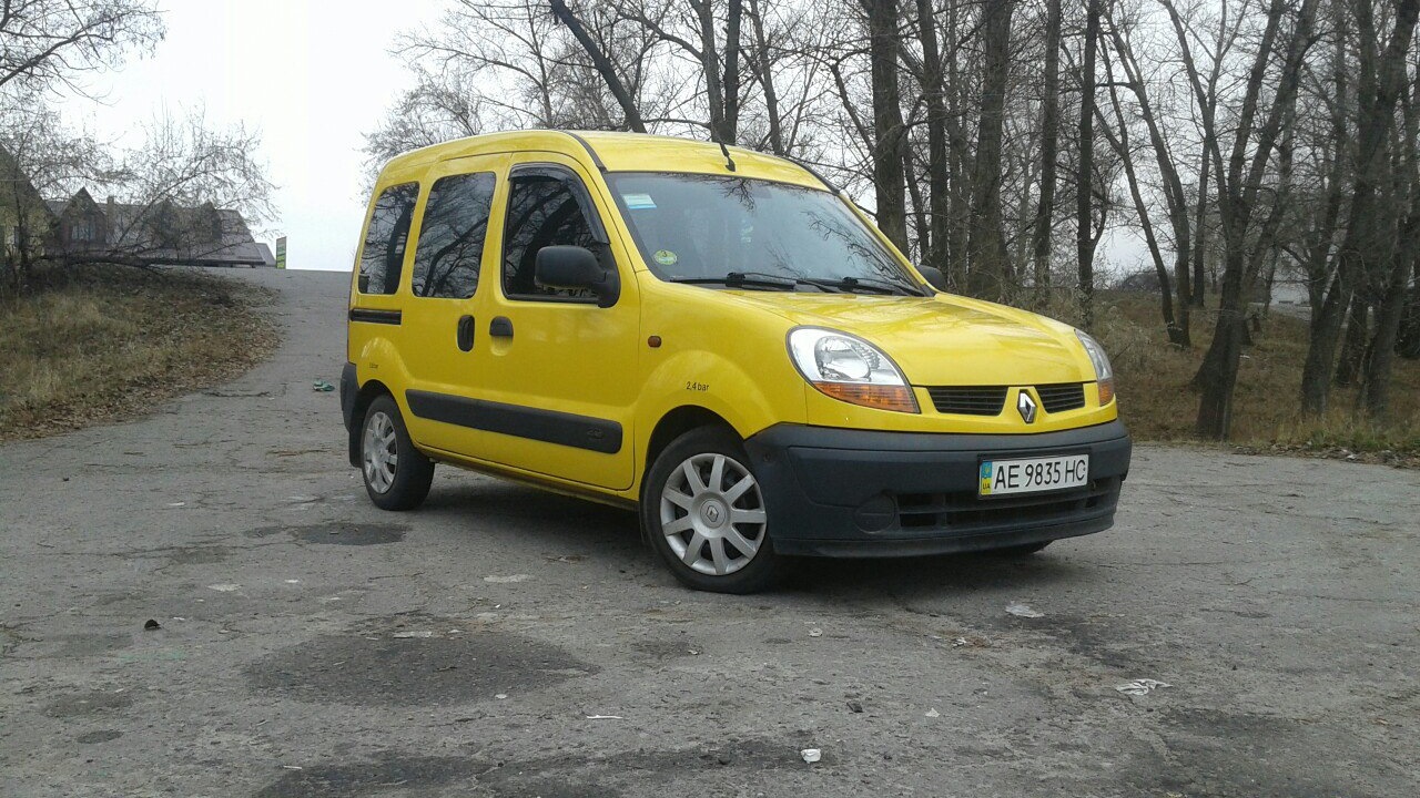 Renault Kangoo (1G) 1.5 дизельный 2003 | ஜ═ЛИМОН═ஜ на DRIVE2