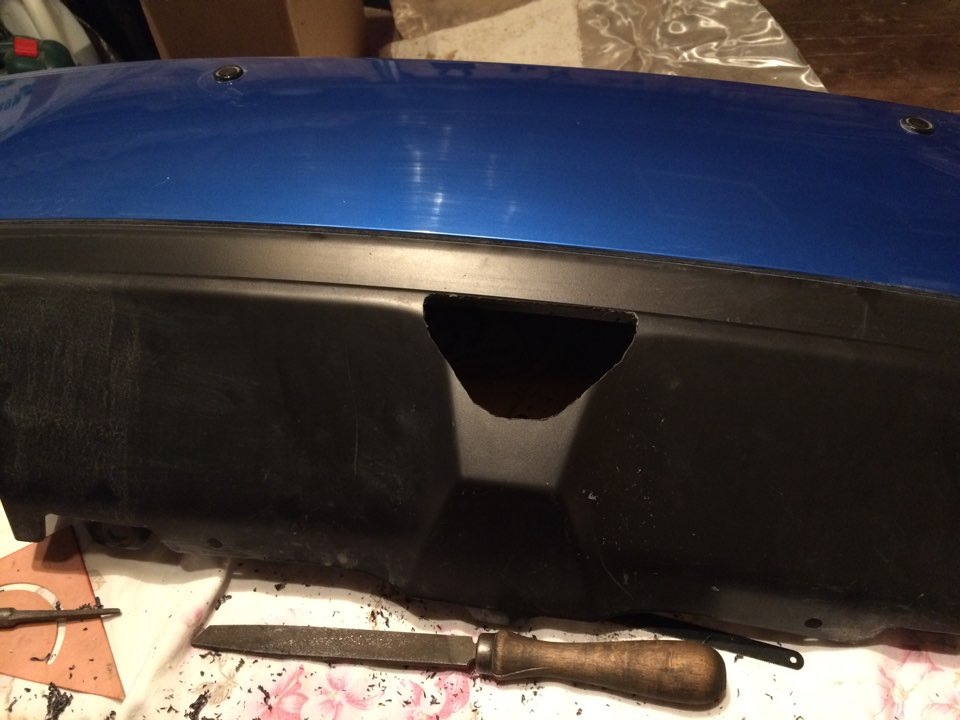 Стоп-сигнал F1 — Subaru Impreza WRX STI (GV/GR), 2,5 л., 2008 года ...