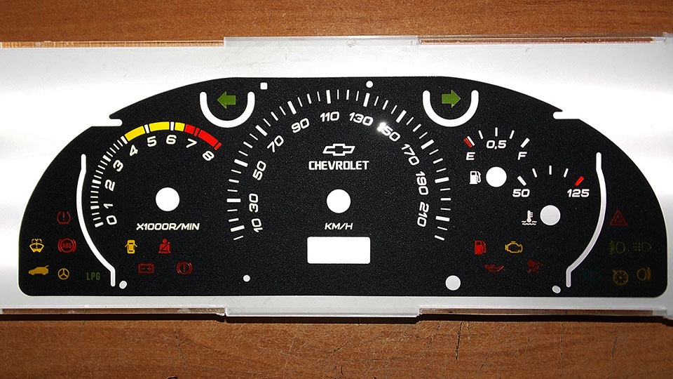 Шкала приборов Chevrolet Lacetti, Mitsubishi Lancer IX, Лада Калина ...
