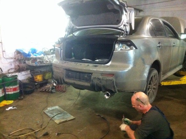 Фото в бортжурнале Mitsubishi Lancer X