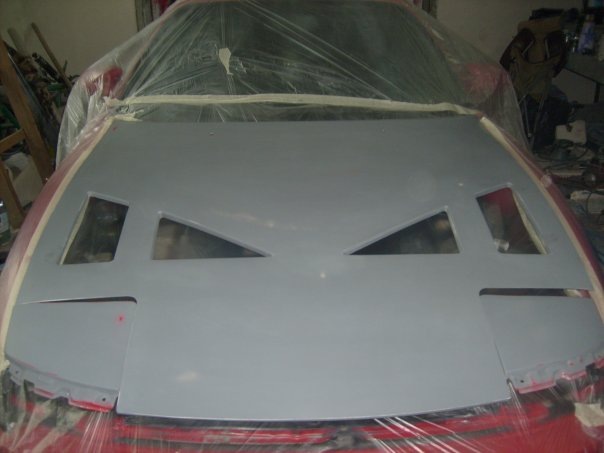 Hood restyling - Toyota Celica 20 L 1990