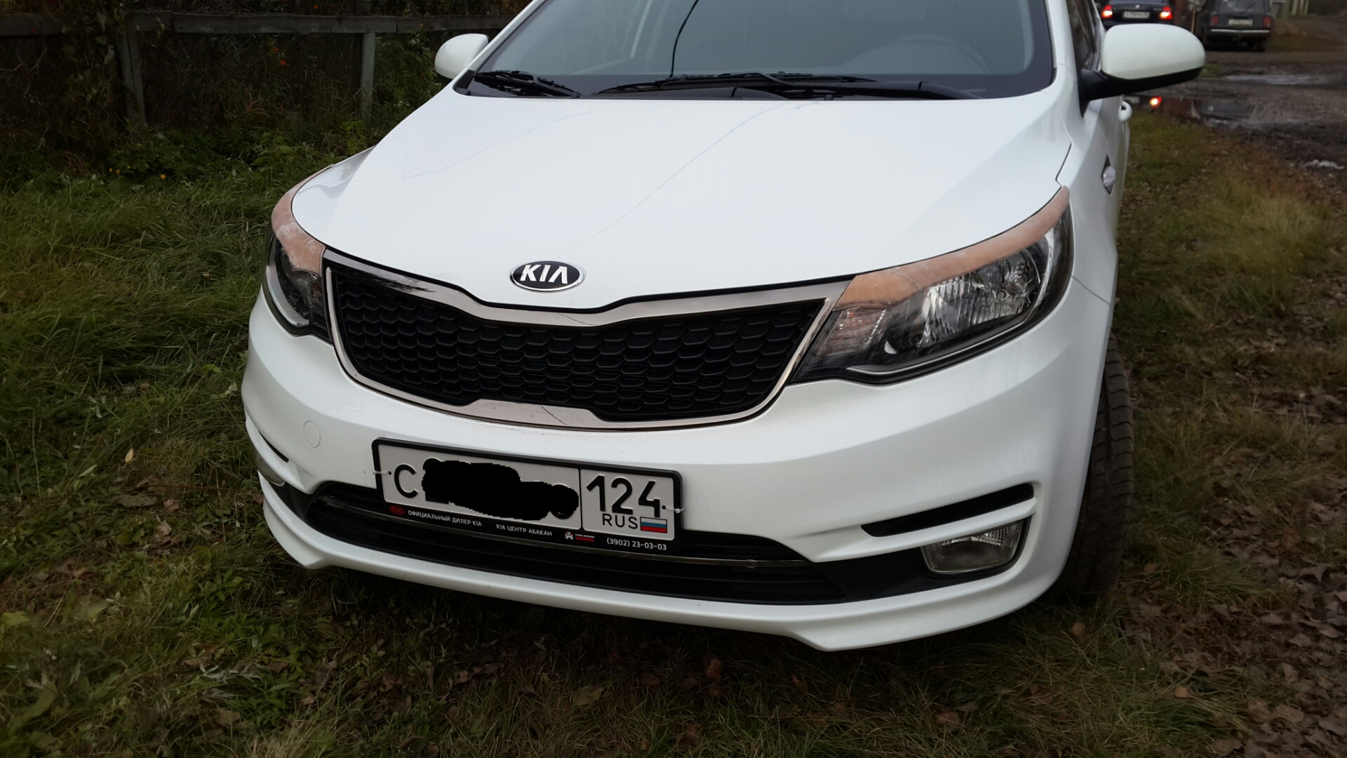 Реснички. Продолжение. — KIA Rio (3G), 1,6 л, 2017 года | аксессуары ...