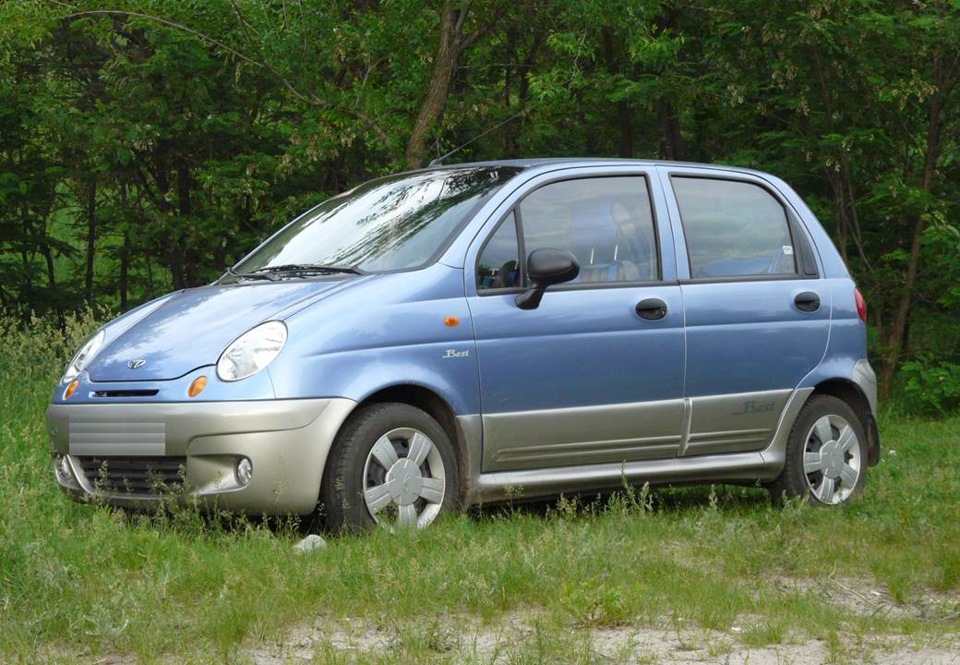 Daewoo Matiz темно синий