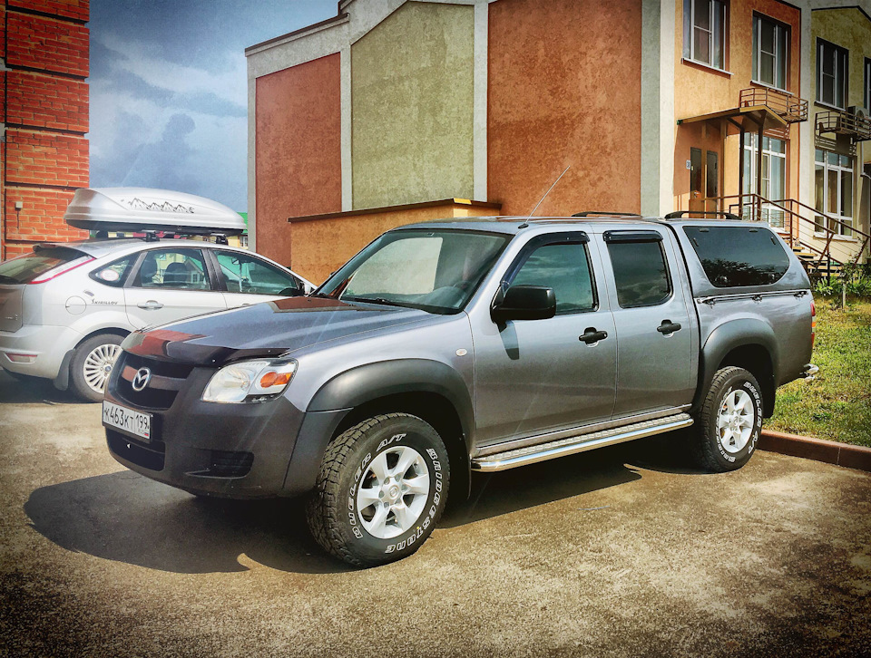 Максимальный размер колес на mazda bt 50