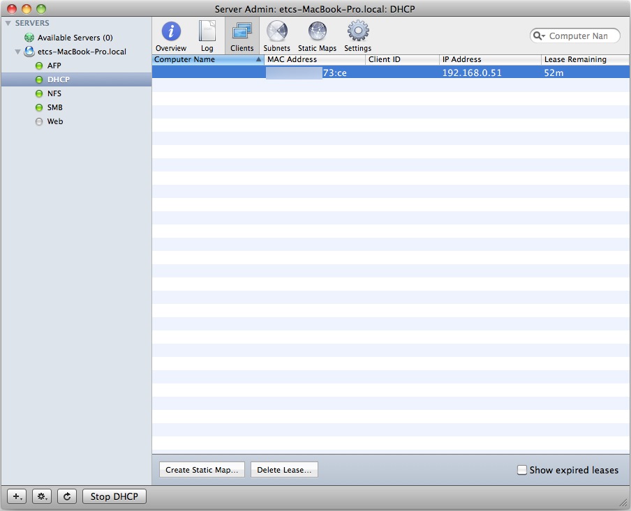 X server mobi. Fly-admin-DHCP.