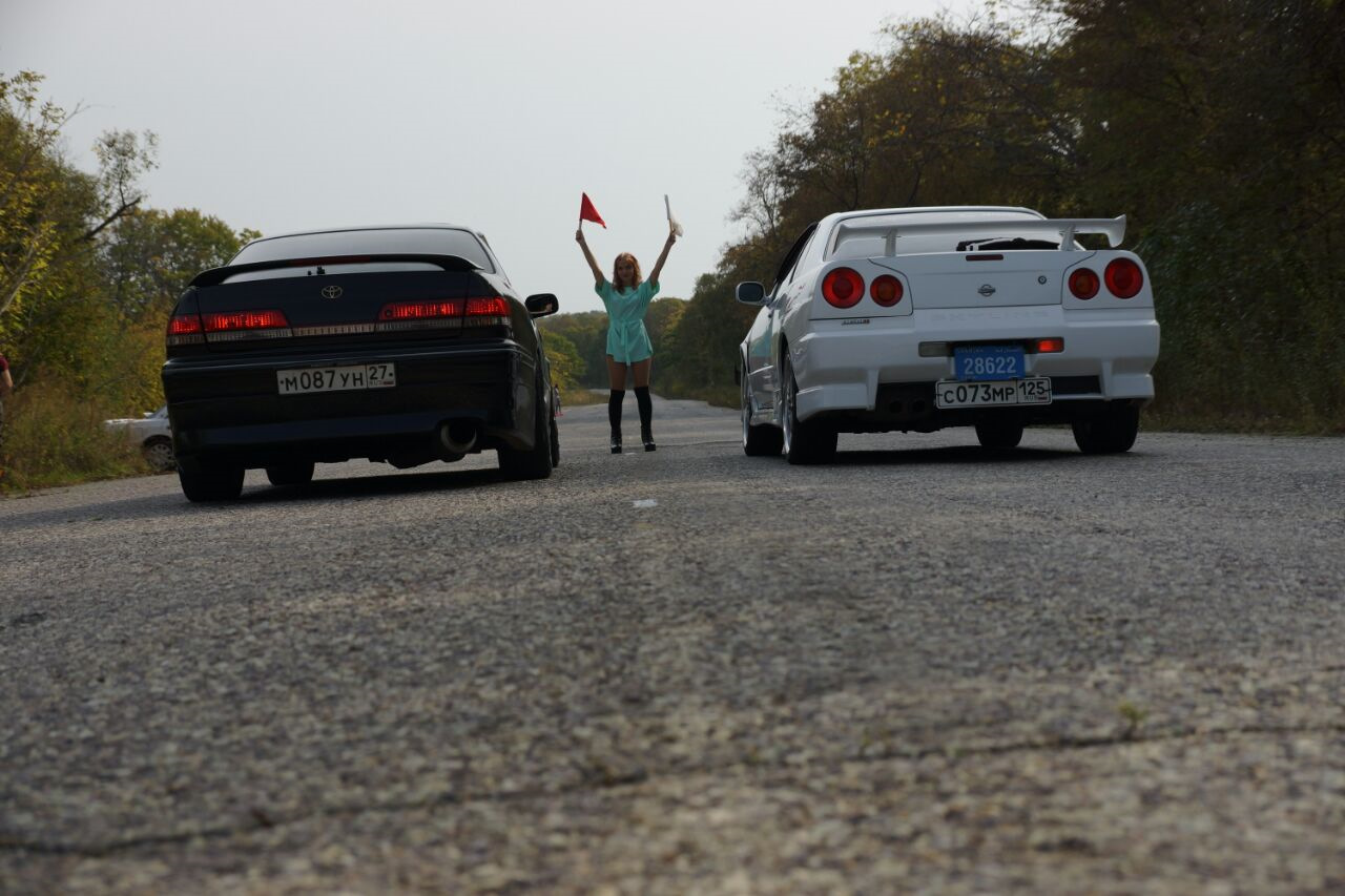 Skyline r34 Рё Toyota Chaser