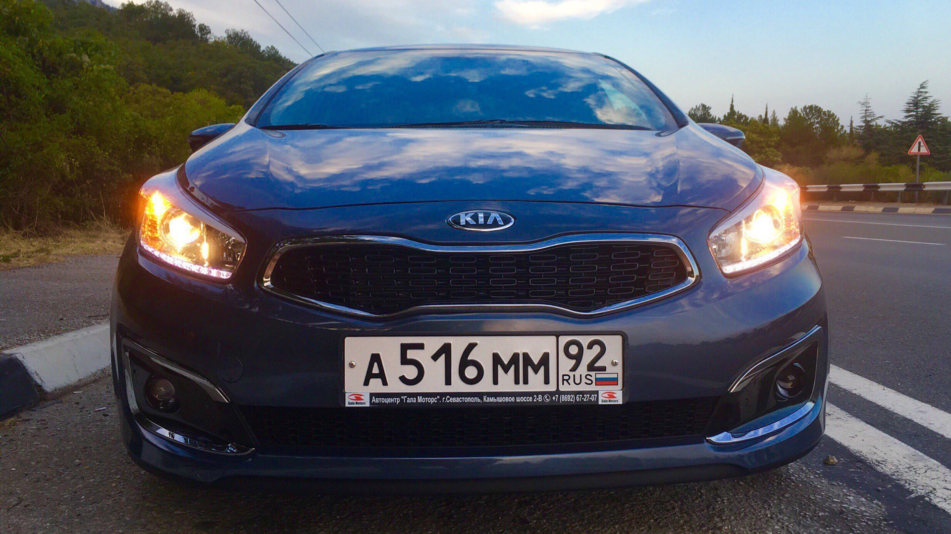 KIA Ceed (2G) 1.6 бензиновый 2015 | Planet Blue GDI Сидик на DRIVE2