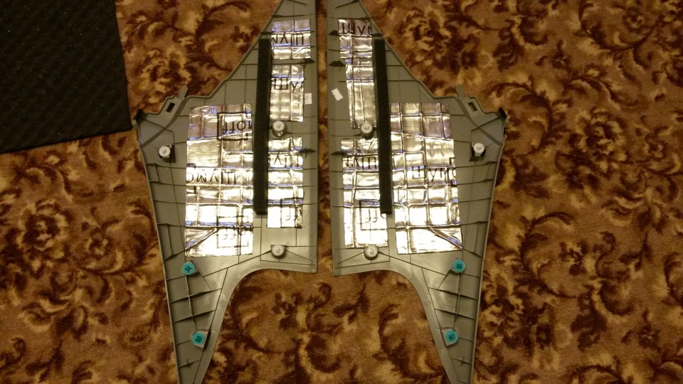 Шумоизоляция пластиковых элементов — Toyota Camry (XV50), 2 л., 2015 ...