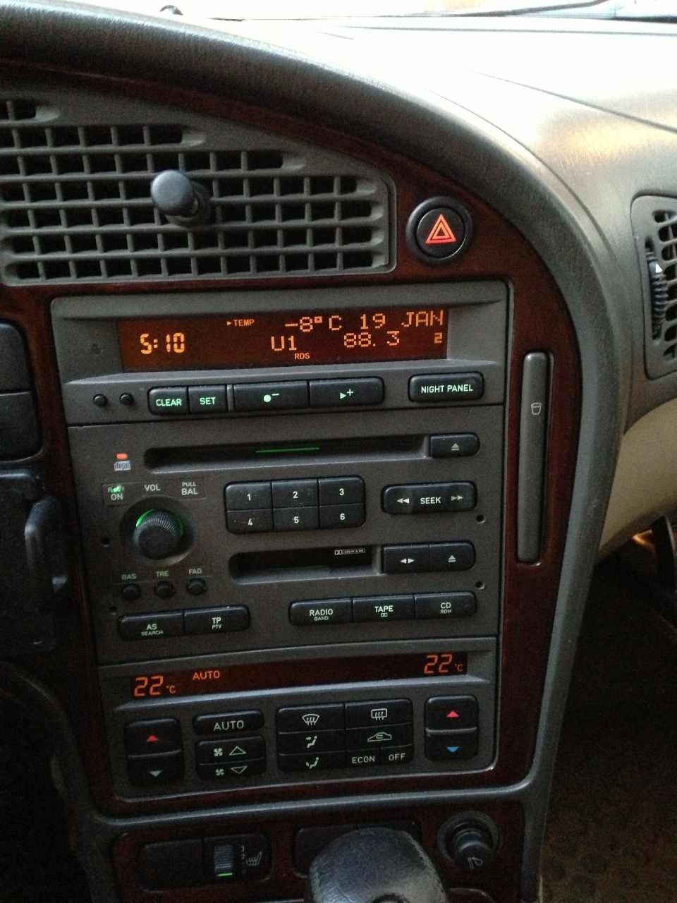 SID (SAAB Information Display) — Saab 95, 2,3 л, 1998 года своими