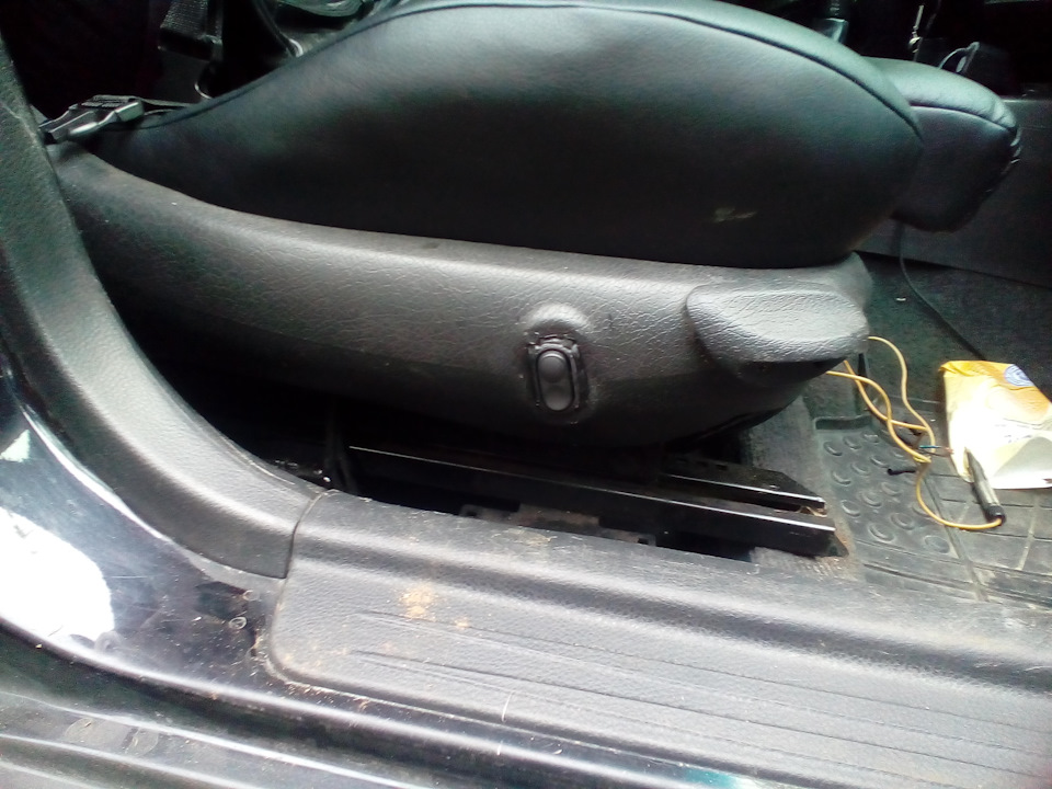 подключение электро приводов сидений — Mitsubishi Lancer IX, 1,6 л ...