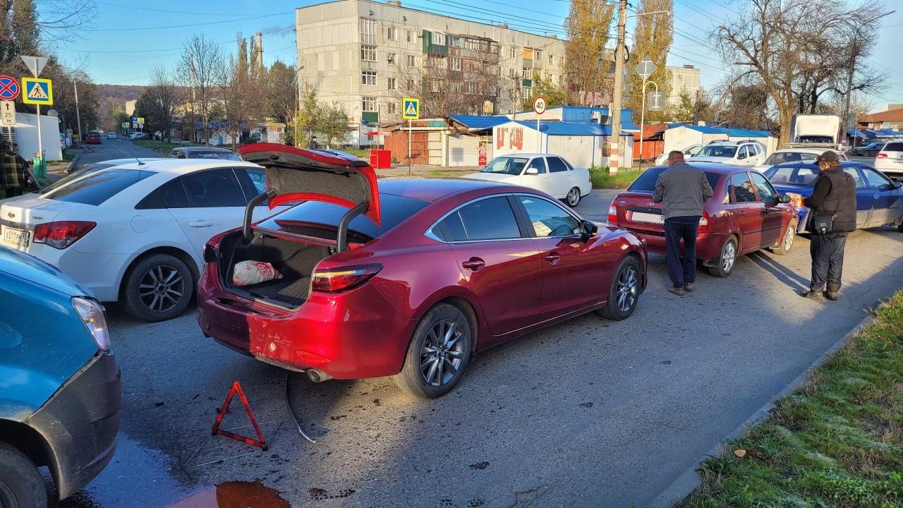 Бутерброд :( — Mazda 6 (3G) GJ, 2 л, 2019 года | ДТП | DRIVE2