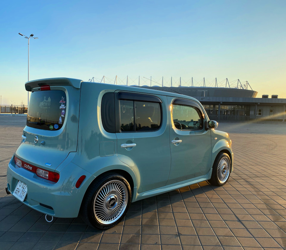 6 тысяч километров — а яма на мкаде🫡🤦🏻‍♂️ — Nissan Cube III, 1,5 л, 2014  года | покатушки | DRIVE2