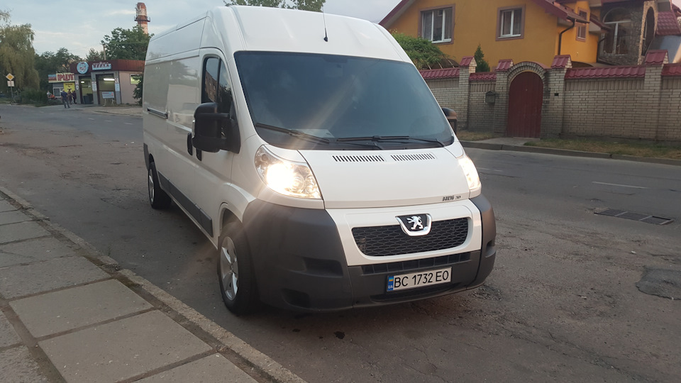 Пежо боксер тюнинг фото Діодизація - Peugeot Boxer (2G), 3 л, 2012 года тюнинг DRIVE2