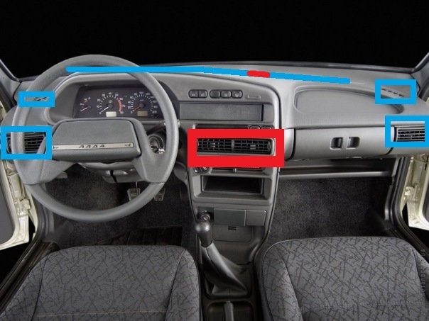 Печка ВАЗ-2115 дует только в середине — DRIVE2